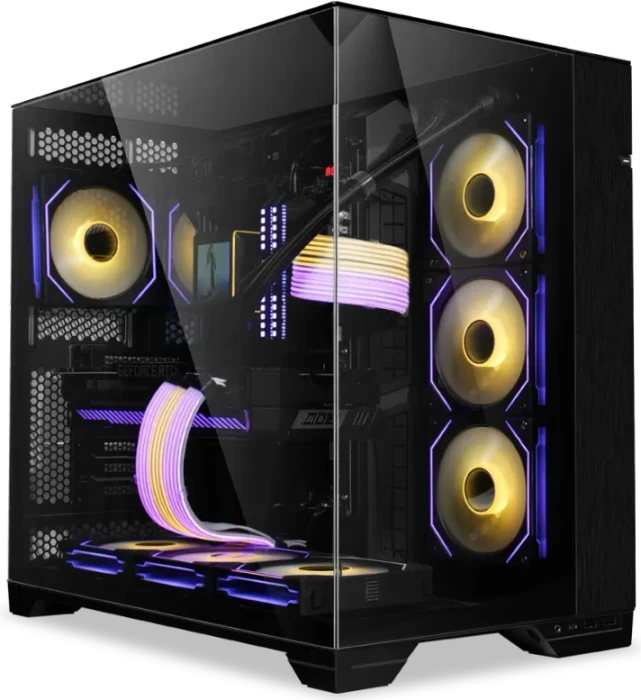 Lian Li O11 Vision, schwarz, Glasfenster