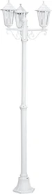 Eglo Laterna 5 192cm Stehleuchte 3-flammig weiß