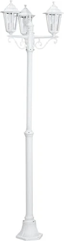 Eglo Laterna 5 192cm Stehleuchte 3-flammig weiß