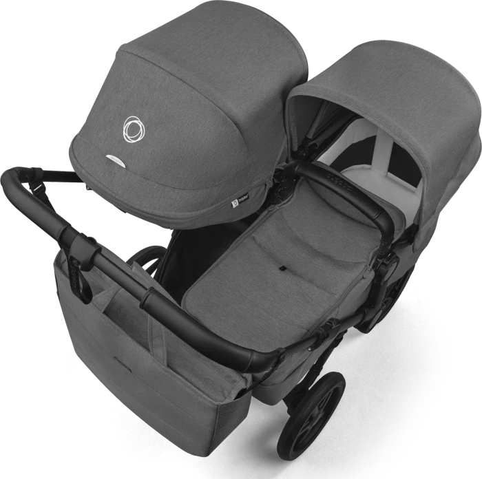 Bugaboo Donkey 6 Duo Gestell schwarz moon grey