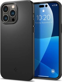 Spigen Thin Fit für Apple iPhone 14 Pro Max Max Metal Slate