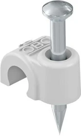 OBO Bettermann ISO-Nagel-Clip Typ 2009 45 LGR SP, lichtgrau