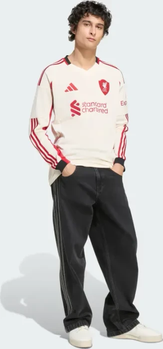 adidas Liverpool FC 2025/2026 Auswärtstrikot langarm (Herren)