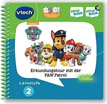 VTech Magibook Lernstufe 2 - Erkundungstour mit der PAW Patrol