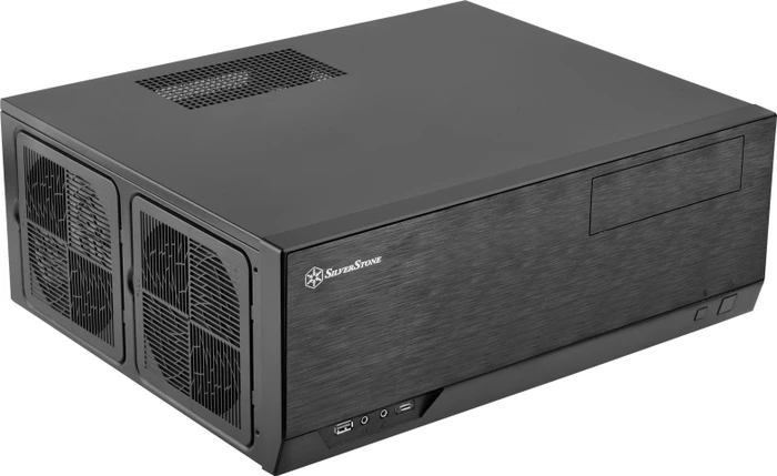SilverStone Grandia GD09B-C, schwarz