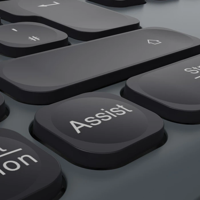 Hama WKM-550 Multi-Device-Tastatur-Maus-Set, schwarz, USB/Bluetooth, DE