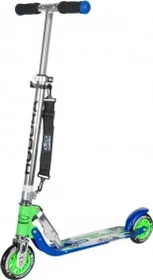 Hudora Big Wheel 125 Scooter blau/grün