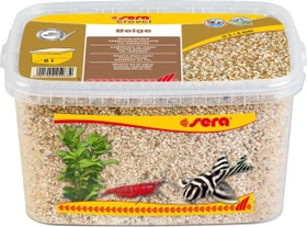 sera Gravel Beige weiß-gelber Naturkies, beige