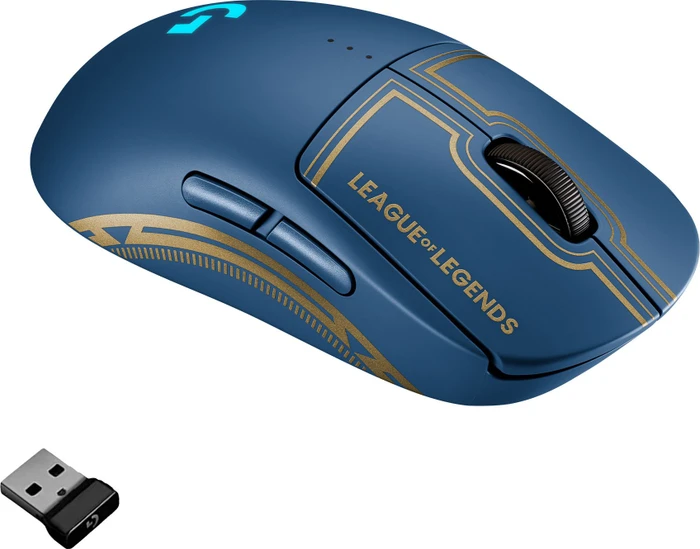 Logitech G Pro Wireless Gaming Mouse League of Legends Edition, USB