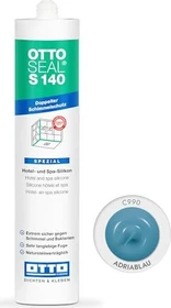 Otto-Chemie Ottoseal S 140 C990 Sanitär-Silikonkleber adriablau, 300ml