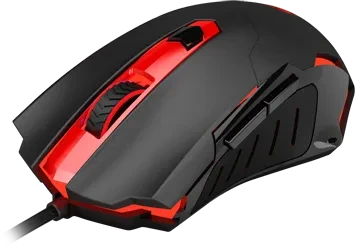 Redragon M705 Pegasus schwarz/rot, USB