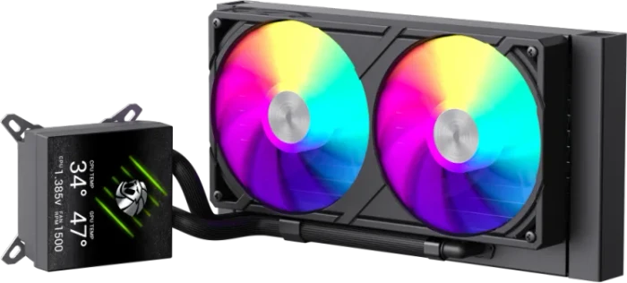 GameMax Glacier 240 BK, schwarz