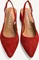 Tamaris Leder Slingpumps rot (Damen) Vorschaubild