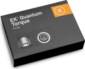 EK Water Blocks Quantum Line EK-Quantum Torque STC 10/16 Fitting G1/4" auf 16/10mm, schwarz vernickelt, 6er-Pack