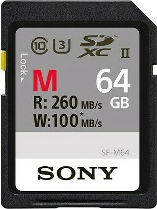 Sony SF-M Series, SD UHS-II U3, V60