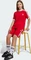 adidas 3-Streifen T-Shirt kurzarm better scarlet (Junior) Vorschaubild