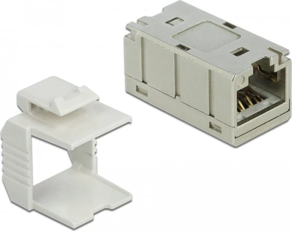 DeLOCK Adapter Modul RJ-45 Buchse via RJ-45 Buchse Cat6a