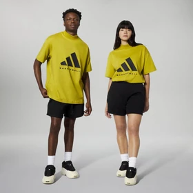 adidas Basketball 001 T-Shirt kurzarm pulse olive