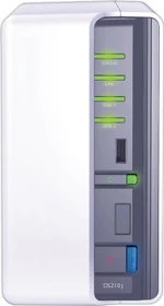Synology DiskStation DS210j, 128MB RAM, 1x RJ-45 1000Base-T, 3x USB-A 2.0