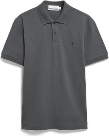 Armedangels Maario Poloshirt kurzarm space steel (Herren)