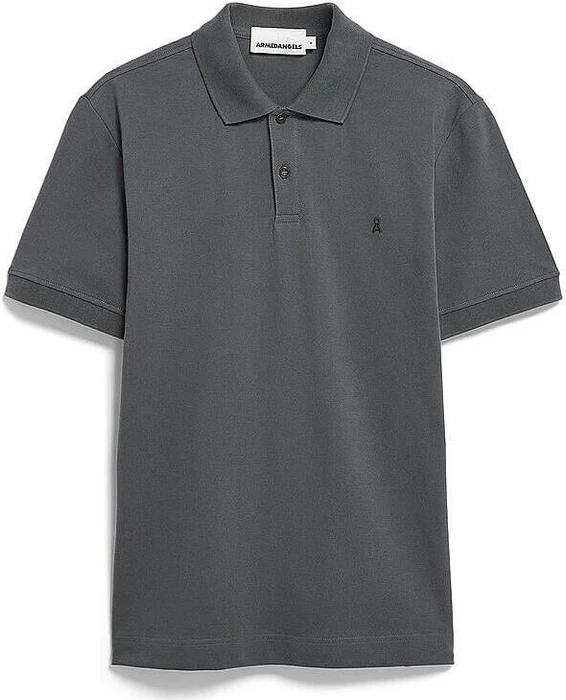 Armedangels Maario Poloshirt kurzarm space steel (Herren)