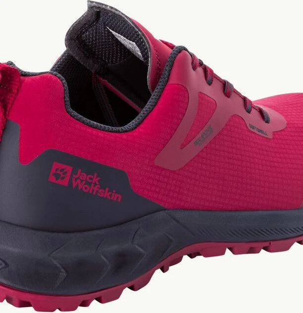Jack Wolfskin Woodland Shell Texapore Low cranberry (Damen)