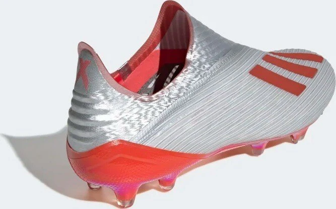 adidas X 19+ FG silver met./hi-res red/ftwr white (Herren)