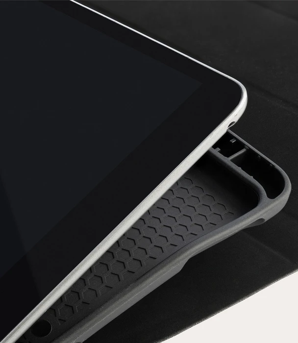 Tucano Up Plus Folio Case für iPad 10.2" und iPad Air 10.5", dunkelgrau