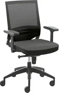 Mayer Sitzmöbel myOptimax 2475 Bürostuhl inkl. Armlehnen, schwarz