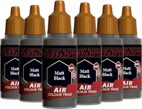 Army Painter Warpaints Air Triad Black Farbset, 6-tlg.