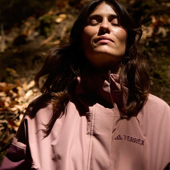adidas Terrex Xploric 2.5L Climaproof Anorak warm clay (Damen)