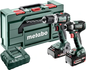 Metabo Combo Set 2.8.3 18V Akku-Maschinenset inkl. Koffer + 2 Akkus 2.0/5.2Ah