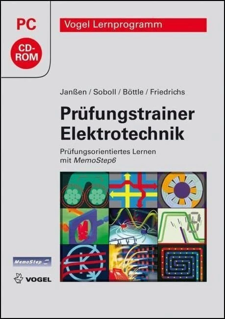 Vogel Verlag Prüfungstrainer Elektrotechnik: Prüfungsorientiertes Lernen mit MemoStep6 (deutsch) (PC)