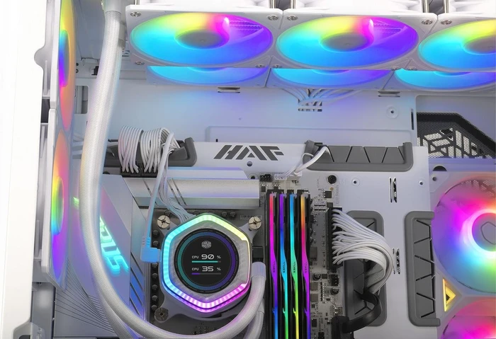 Cooler Master MasterLiquid ML360 Ion White Edition, weiß