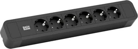 Bachmann Primo 2, 6-fach, 2m, schwarz