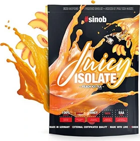 Sinob Juicy Isolate Eistee Pfirsich 1kg