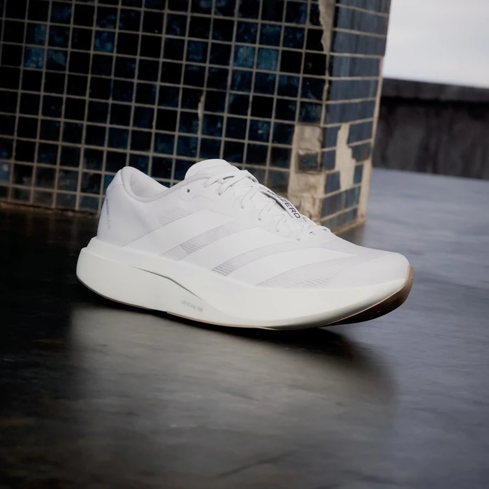 adidas Adizero Evo SL cloud white/warm sandstone (Herren)