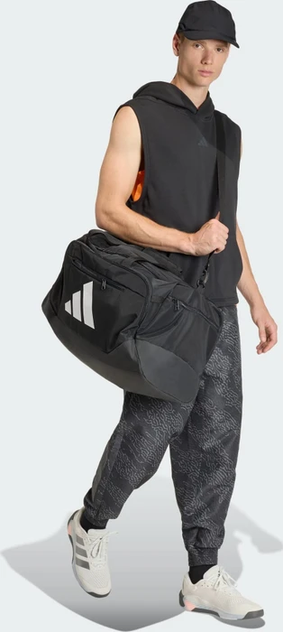 adidas Training Defender Duffelbag M Sporttasche schwarz/weiß