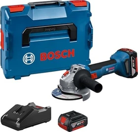 Bosch Professional GWS 18V-8 Akku-Winkelschleifer inkl. L-Boxx + 2 Akkus 5.0Ah