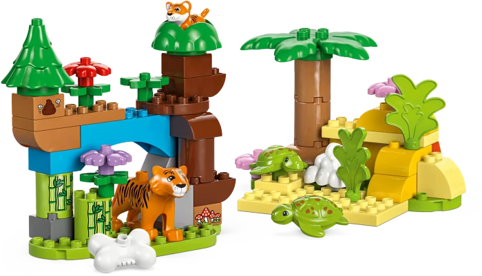 LEGO DUPLO - Wildtier-Familien 3-in-1-Set