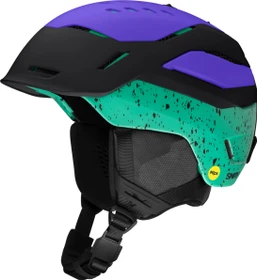 Smith Vantage 2 MIPS Helm matte black/ultraviolet/emerald city