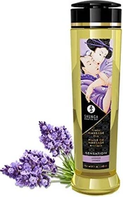 Shunga Erotic Massageöl SENSATION Lavender, 240ml