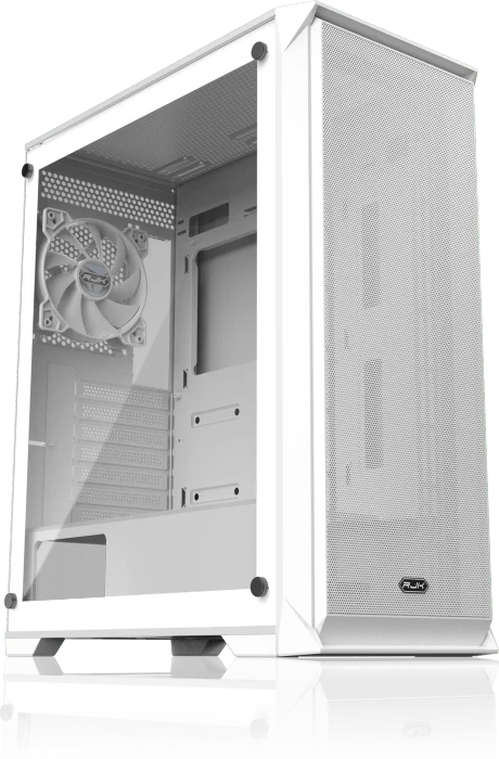 Raijintek Arcadia IV White, Glasfenster