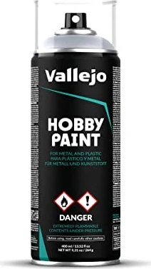 Vallejo Hobby Paint Spray Fantasy Color Primer silver, 400ml