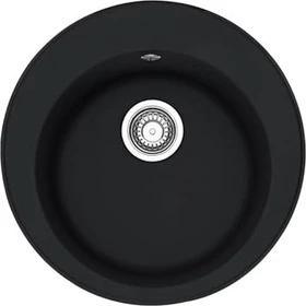 Franke Pamira ROG 610-41 Einbau Becken mittig black matt