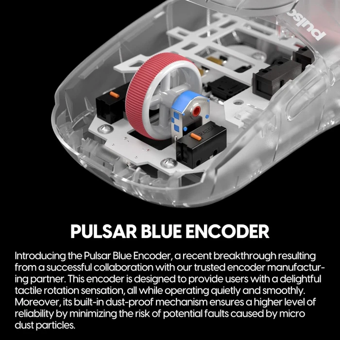 Pulsar Gaming Gears X2H Mini Wireless SuperClear Edition, USB