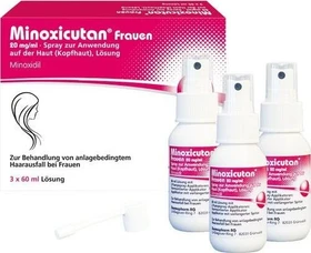 Minoxicutan Frauen 20 mg/ml Spray, 180ml (3x 60ml)