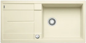 Blanco Metra XL 6 S Einbau Becken reversibel mit Ablauffernbedienung jasmin