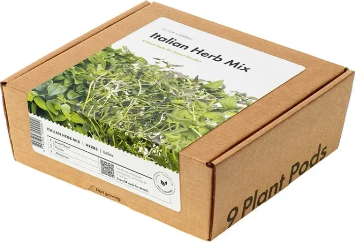 Click & Grow Pflanzkapsel Italienische Kräutermischung, 9 Stück