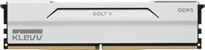 Klevv Bolt V Pure White UDIMM 32GB Kit, DDR5-6000, CL28-36-36-76